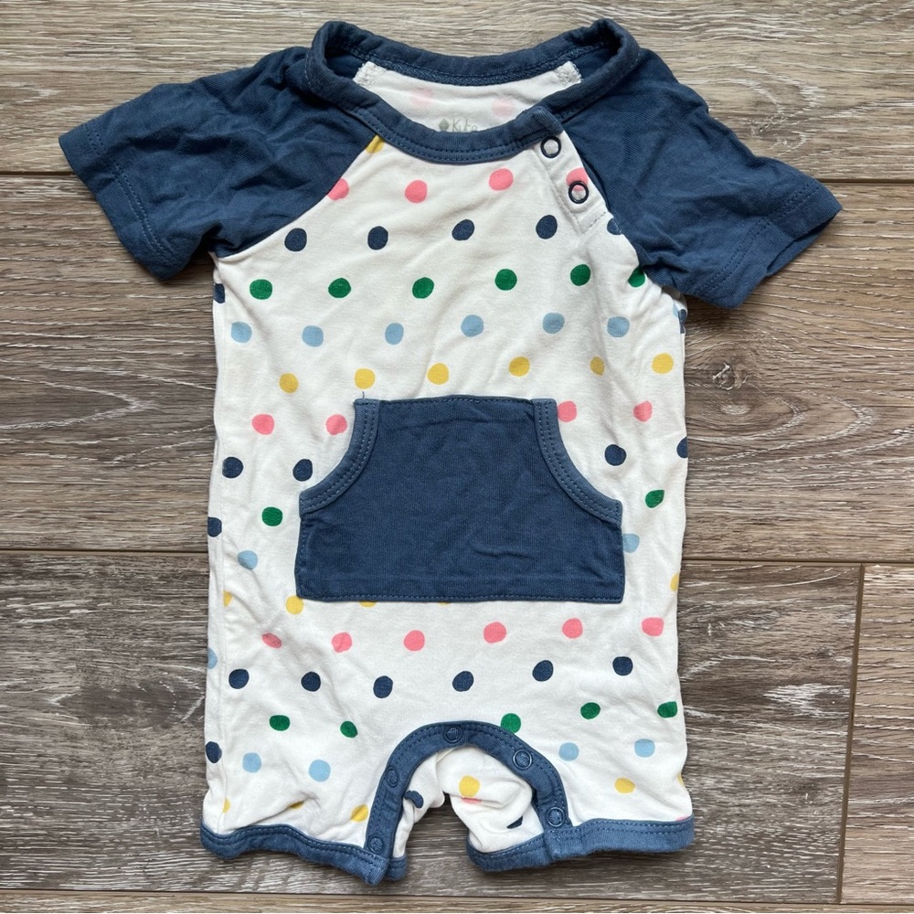Kyte Baby 0-3M Shortall in Polkadot 🧺 BUNDLE @ 3 PCS FOR $45 (see below) 🧺